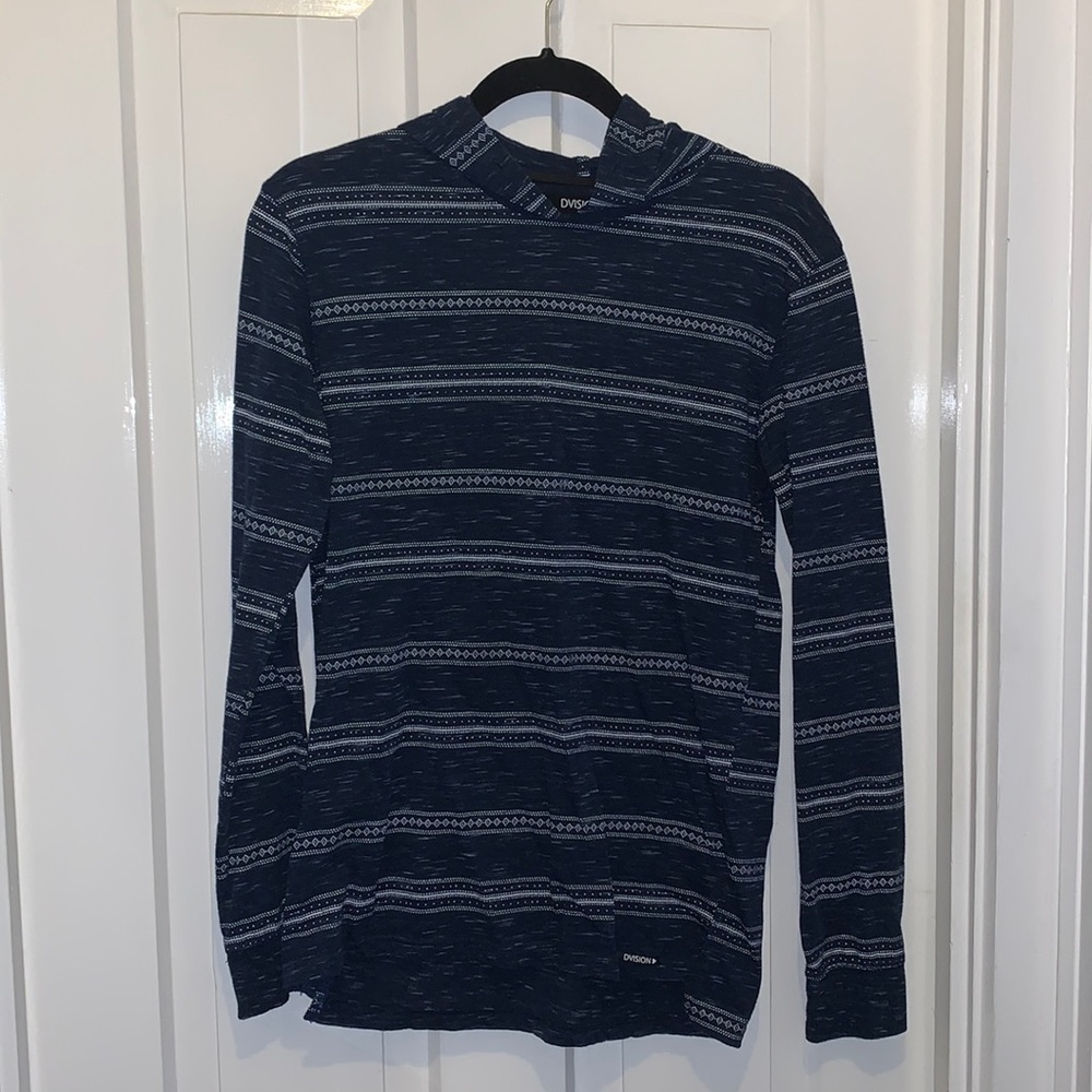 Long Sleeve Hooded Shirt